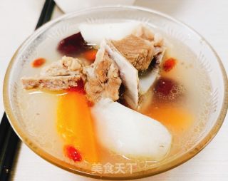 山药骨头汤的做法步调：13