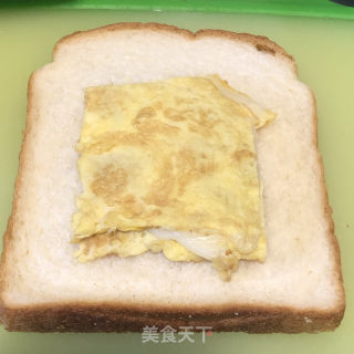 便利早饭鸡蛋三明治的做法步调：6