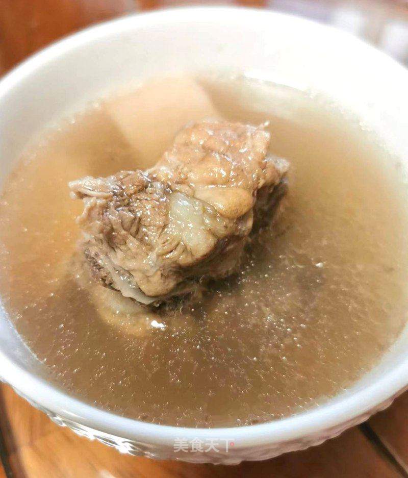 莲藕花死排骨汤的做法