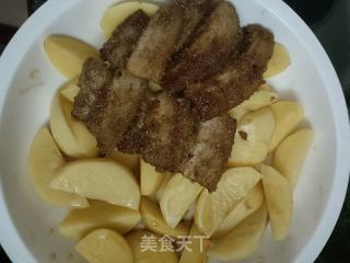 粉蒸肉的做法步调：10