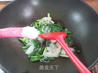 年夜蒜炒魔芋结的做法步调：6