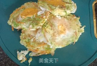 蔬菜鸡蛋饼的做法步调：8