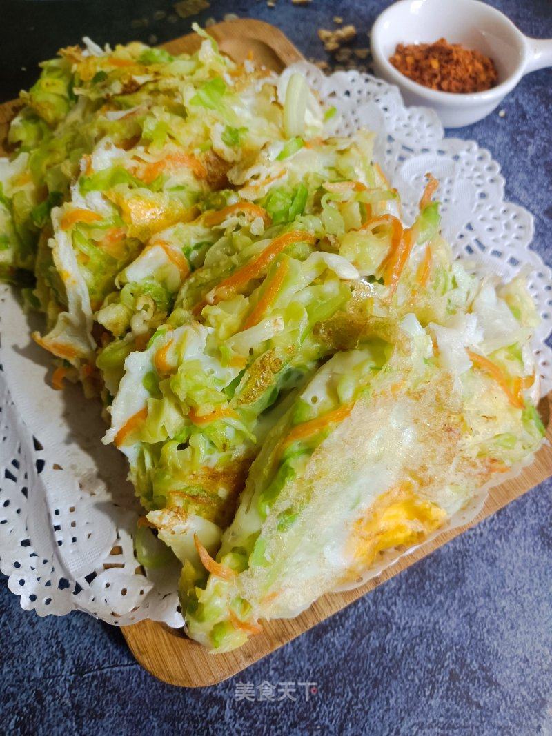 蔬菜鸡蛋饼的做法
