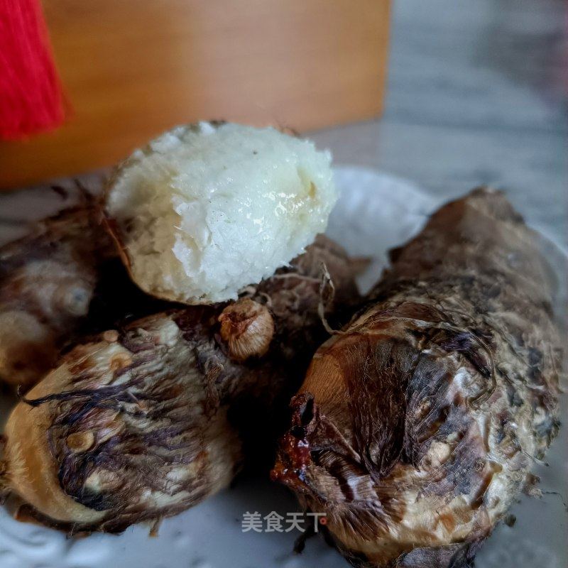 烤芋头的做法