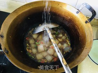 炒凉粉的做法步调：7