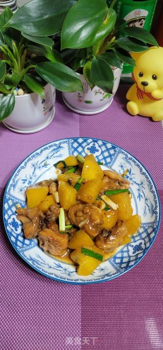 鸡腿焖薯仔的做法步调：13