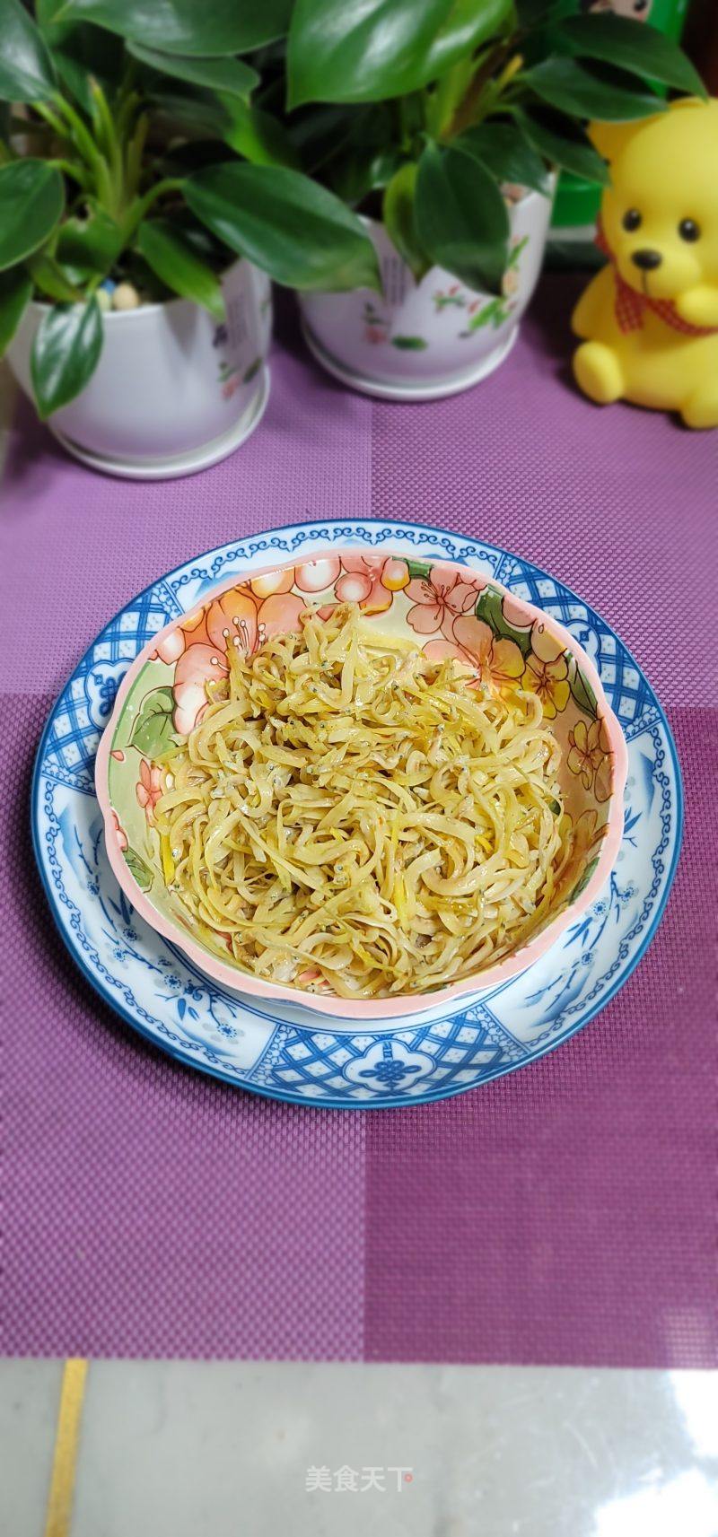 浑蒸干银鱼仔的做法