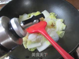 蛋饺娃娃菜煮魔芋结的做法步调：8