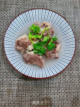 牛排骨浑汤的做法步调：9