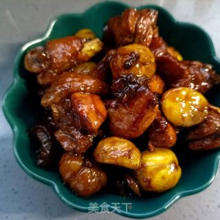 板栗烧鸡腿的做法步调：22