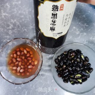 花死乌豆豆乳的做法步调：1
