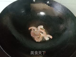 苦蓝虾仁炒里的做法步调：3