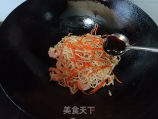 苦蓝虾仁炒里的做法步调：7