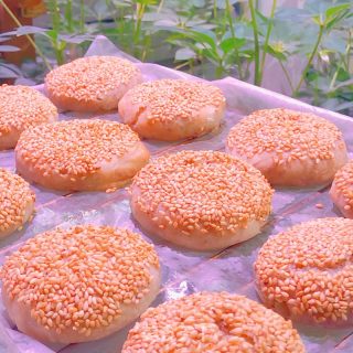 葱花烧饼的做法步调：16