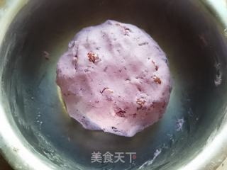 蒸紫薯饼的做法步调：3