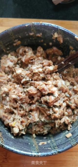 猪肉梅干菜齐麦包子的做法步调：9