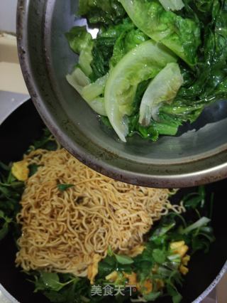 九层塔鸡蛋炒里的做法步调：8