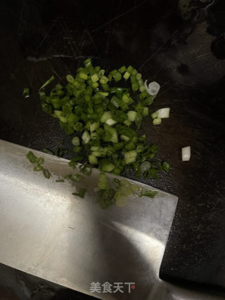虾仁菜脯炒饭的做法步调：2