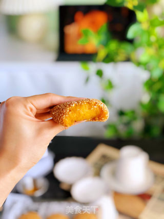 北瓜麻球（麻团）的做法步调：7