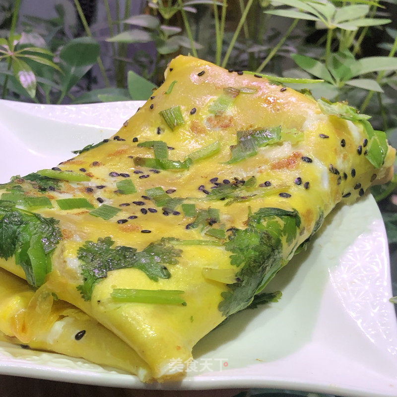 奶喷鼻排叉煎饼的做法