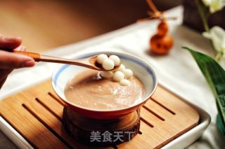 菊花酒喷鼻栗子羹的做法步调：4