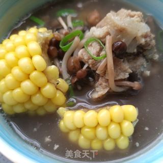 小鸡枞菌龙骨汤的做法步调：15