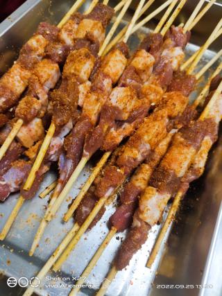 烤羊肉串的做法步调：2