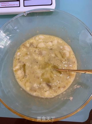 燕麦烤喷鼻蕉的做法步调：2