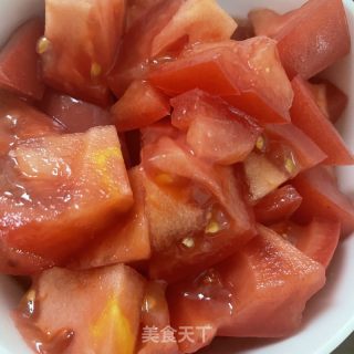 麻喷鼻番茄菜花的做法步调：5