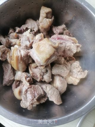 白烧羊肉的做法步调：3