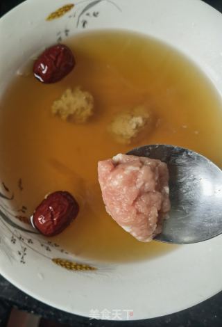 蒸汽肉丸子汤的做法步调：7