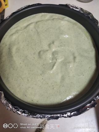 抹茶蛋糕的做法步调：8