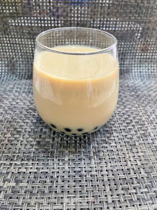乌糖珍珠奶茶的做法步调：9