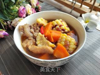 糯玉米烧年夜排的做法步调：7