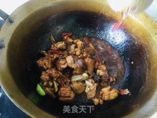 家庭版年夜盘鸡的做法步调：8