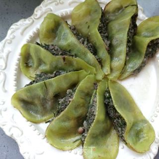 蒸家葱小鸡枞花藊豆夹的做法步调：9
