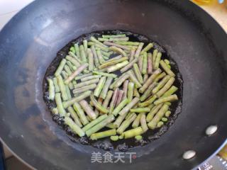豇豆豆干炒肉丝的做法步调：4