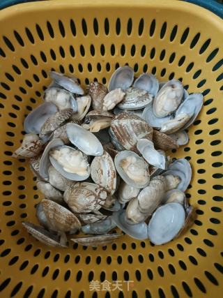 蒜蓉炒花甲的做法步调：3