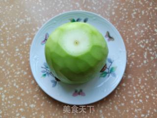 干虾烧蒲瓜的做法步调：2
