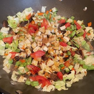 羊肚菌时蔬疙瘩汤的做法步调：8