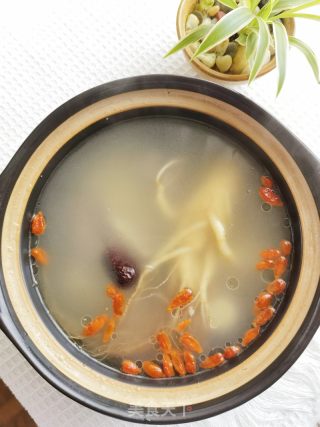 陈人参山药排骨汤的做法步调：11