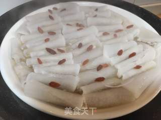 萝卜酿肉的做法步调：3