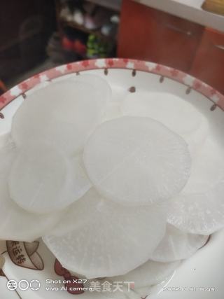 萝卜酿肉的做法步调：2