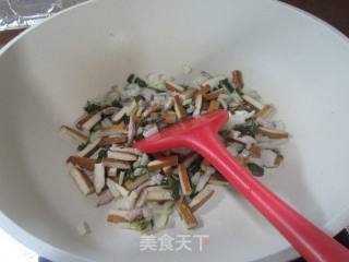 肉丝喷鼻干炒腌利剑菜的做法步调：7