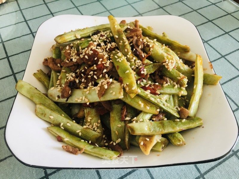 干煸四时豆的做法