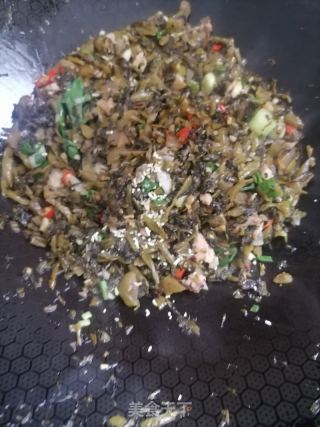 肉沫酸菜的做法步调：11