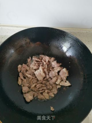 豆角焖里的做法步调：4