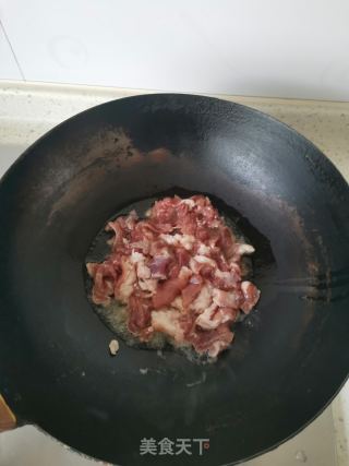 豆角焖里的做法步调：3