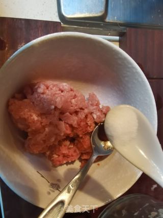 羊肚菌酿肉的做法步调：6
