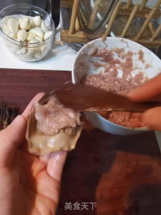 羊肚菌酿肉的做法步调：14